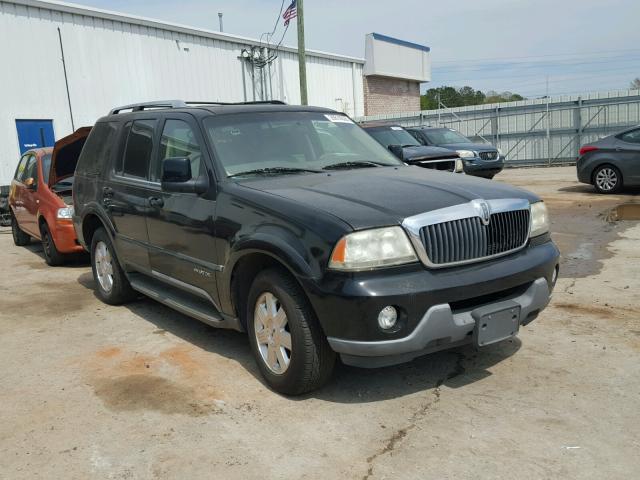 5LMEU78H93ZJ00653 - 2003 LINCOLN AVIATOR BLACK photo 1