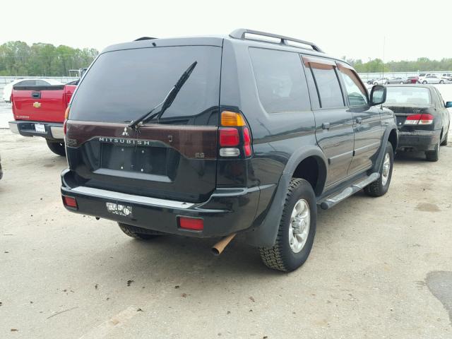 JA4LS21H93J042649 - 2003 MITSUBISHI MONTERO SP BLACK photo 4