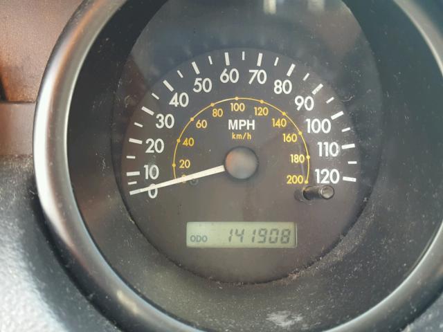 KL1TD66607B720209 - 2007 CHEVROLET AVEO BASE Pomarańczowy zdjęcie 8