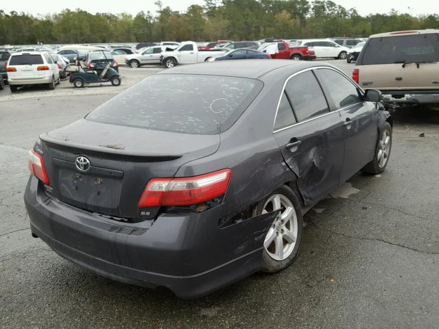 4T1BE46K59U865607 - 2009 TOYOTA CAMRY BASE GRAY photo 4