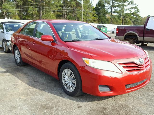 4T1BF3EK1BU643242 - 2011 TOYOTA CAMRY BASE RED photo 1