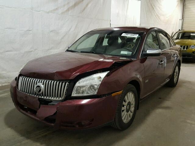 1MEHM40W18G606167 - 2008 MERCURY SABLE LUXU RED photo 2