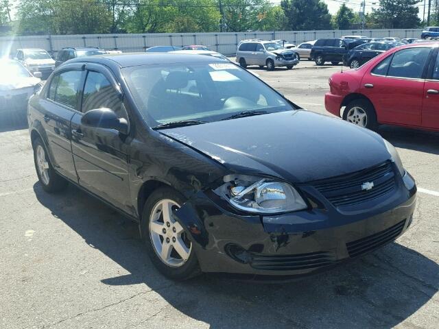 1G1AF5F58A7201651 - 2010 CHEVROLET COBALT 2LT BLACK photo 1