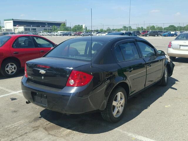 1G1AF5F58A7201651 - 2010 CHEVROLET COBALT 2LT BLACK photo 4