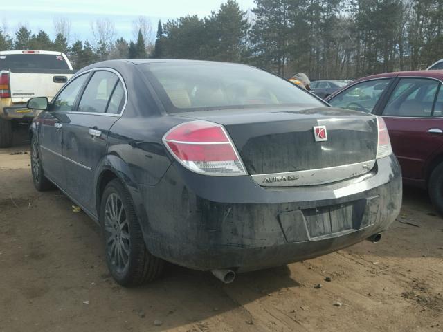 1G8ZV57797F196482 - 2007 SATURN AURA XR BLACK photo 3