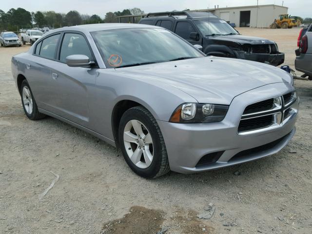 2C3CDXBG3EH261487 - 2014 DODGE CHARGER SE SILVER photo 1