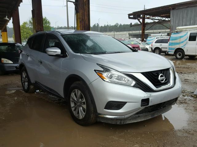 5N1AZ2MG4GN113732 - 2016 NISSAN MURANO S SILVER photo 1