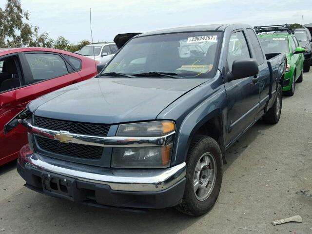 1GCCS196568246654 - 2006 CHEVROLET COLORADO BLUE photo 2