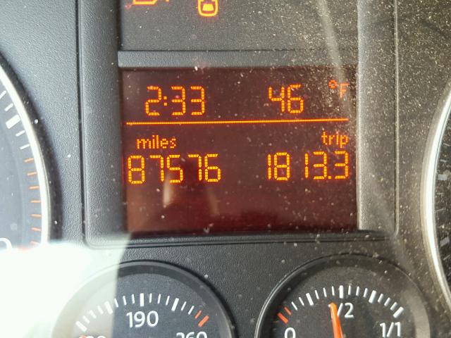 3VWJM71K49M006053 - 2009 VOLKSWAGEN JETTA S 红色 照片 8