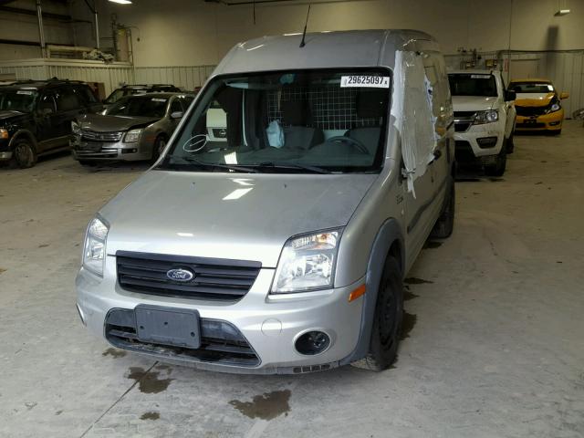 NM0LS7BN5DT139437 - 2013 FORD TRANSIT CO SILVER photo 2