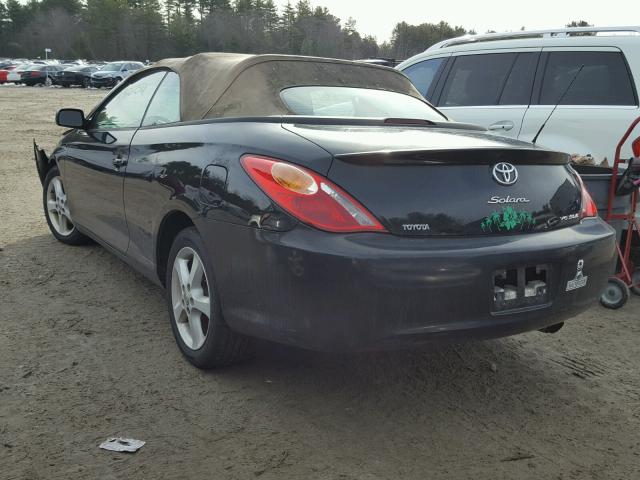 4T1FA38P76U102757 - 2006 TOYOTA CAMRY SOLA BLACK photo 3