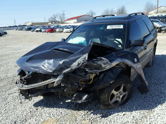 4S3BG6852W7652187 - 1998 SUBARU LEGACY 30T BLACK photo 2