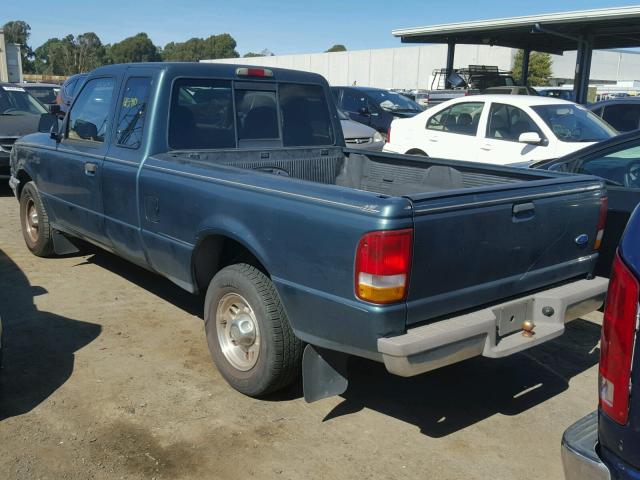 1FTCR14AXTPB11016 - 1996 FORD RANGER SUP GREEN photo 3
