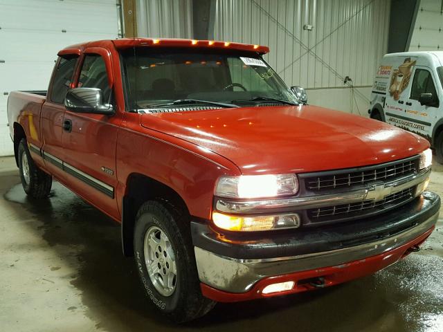 2GCEK19T321261620 - 2002 CHEVROLET SILVERADO RED photo 1