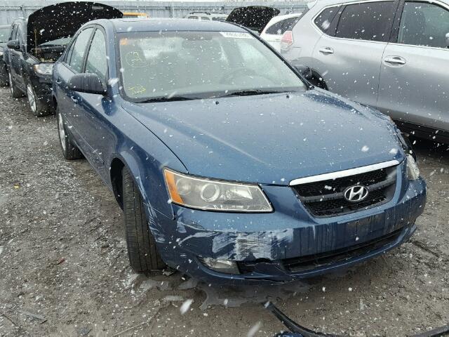 5NPET46C36H156678 - 2006 HYUNDAI SONATA GL BLUE photo 1