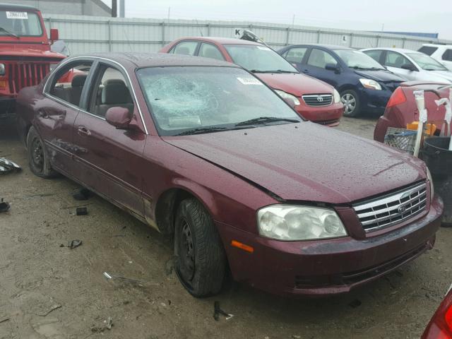 KNAGD126315053173 - 2001 KIA OPTIMA MAG MAROON photo 1