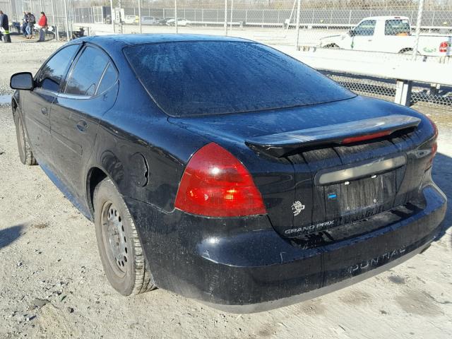 2G2WP552261290210 - 2006 PONTIAC GRAND PRIX BLACK photo 3