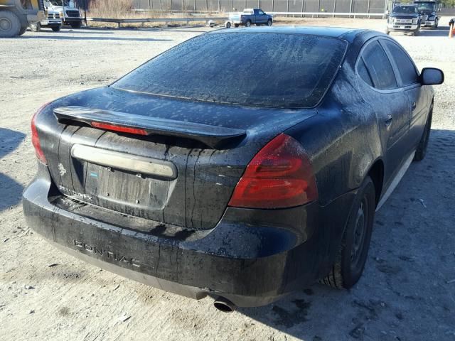 2G2WP552261290210 - 2006 PONTIAC GRAND PRIX BLACK photo 4