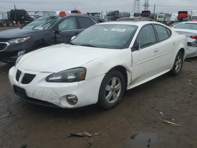 2G2WP552X61254295 - 2006 PONTIAC GRAND PRIX WHITE photo 2