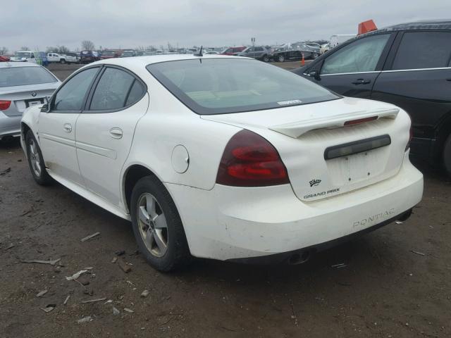 2G2WP552X61254295 - 2006 PONTIAC GRAND PRIX WHITE photo 3