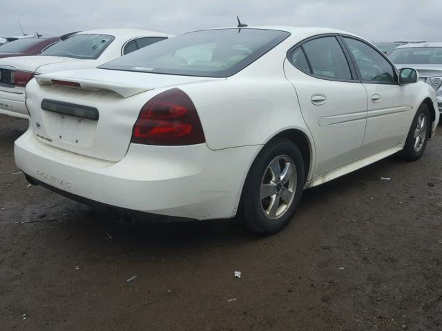 2G2WP552X61254295 - 2006 PONTIAC GRAND PRIX WHITE photo 4