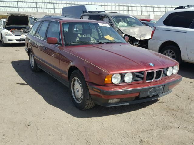 WBAHJ6316PGD23803 - 1993 BMW 525 IT AUT MAROON photo 1