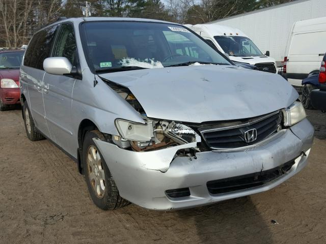 5FNRL18052B052561 - 2002 HONDA ODYSSEY EX GRAY photo 1