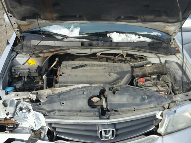 5FNRL18052B052561 - 2002 HONDA ODYSSEY EX GRAY photo 7