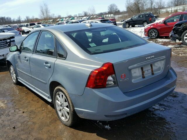 YV1MS390782385275 - 2008 VOLVO S40 2.4I BLUE photo 3