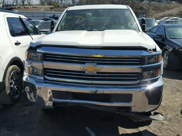 1GC5KYE80FZ101511 - 2015 CHEVROLET SILVERADO WHITE photo 9