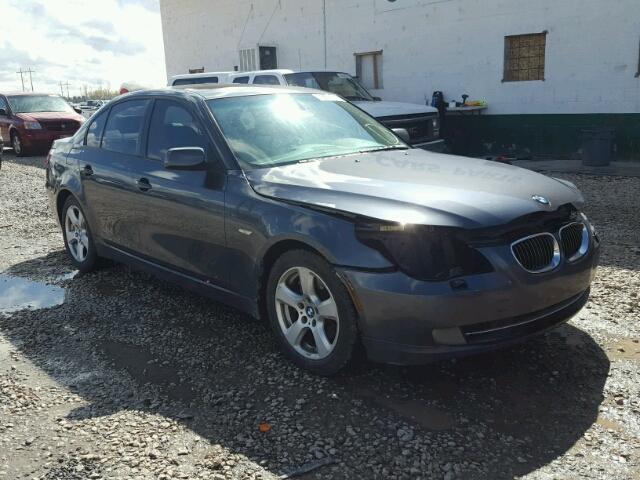 WBANV93568CW55838 - 2008 BMW 535 XI GRAY photo 1