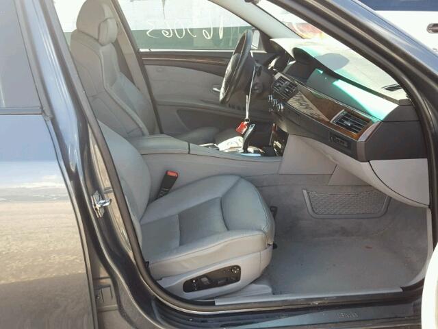 WBANV93568CW55838 - 2008 BMW 535 XI Մոխրագույն լուսանկար 5