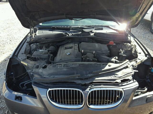 WBANV93568CW55838 - 2008 BMW 535 XI GRAY photo 7