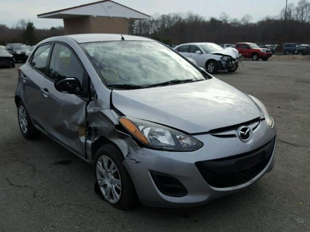 JM1DE1KZ8C0132383 - 2012 MAZDA MAZDA2 SILVER photo 1