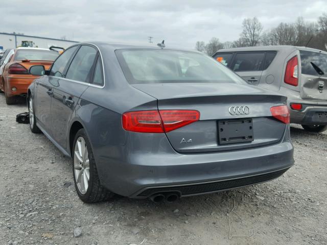 WAUEFAFL3FN026936 - 2015 AUDI A4 PREMIUM GRAY photo 3