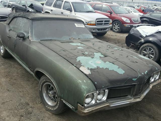 342670M357932 - 1970 OLDSMOBILE CUTLASS GREEN photo 9