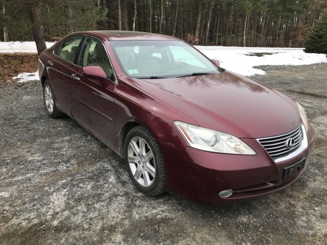 JTHBJ46G882207087 - 2008 LEXUS ES 350 MAROON photo 1