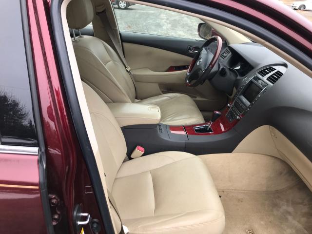 JTHBJ46G882207087 - 2008 LEXUS ES 350 MAROON photo 8