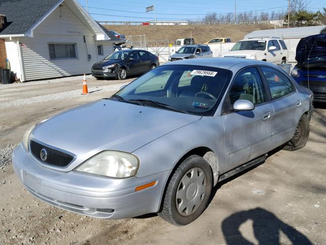 1MEFM50U43A600029 - 2003 MERCURY SABLE GS SILVER photo 2