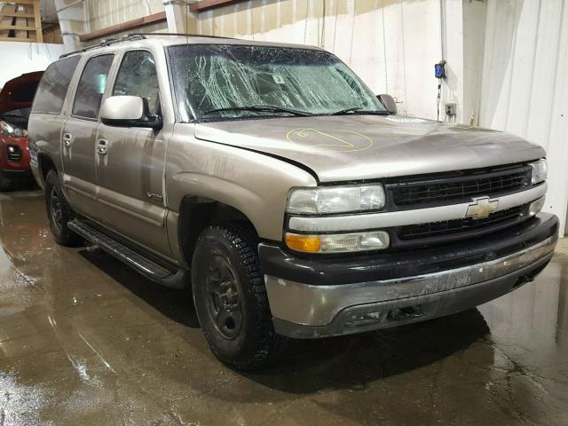 3GNFK16TXYG117224 - 2000 CHEVROLET SUBURBAN K TAN photo 1