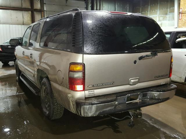 3GNFK16TXYG117224 - 2000 CHEVROLET SUBURBAN K TAN photo 3