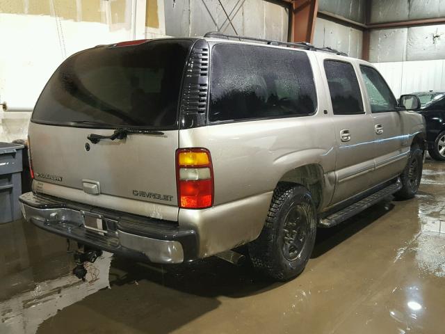 3GNFK16TXYG117224 - 2000 CHEVROLET SUBURBAN K TAN photo 4