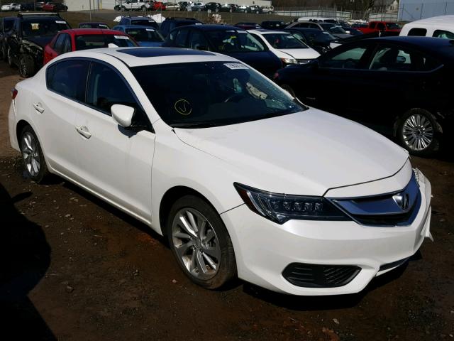 19UDE2F76GA009939 - 2016 ACURA ILX PREMIU WHITE photo 1