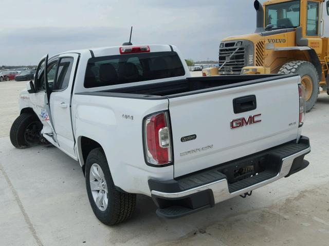 1GTG6CEN6H1189312 - 2017 GMC CANYON SLE WHITE photo 3