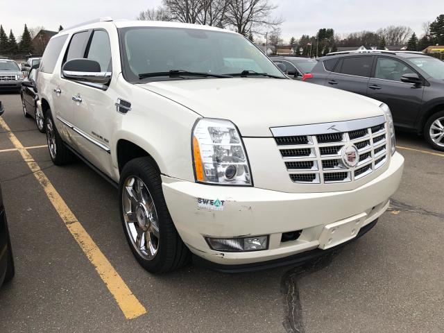 1GYS4JEF8BR111629 - 2011 CADILLAC ESCALADE E WHITE photo 1