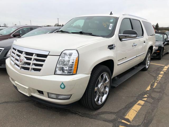 1GYS4JEF8BR111629 - 2011 CADILLAC ESCALADE E WHITE photo 2