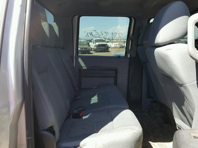 1FD8W3HT6EEA91427 - 2014 FORD F350 SUPER SILVER photo 6