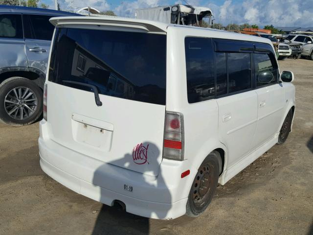 JTLKT334X64068747 - 2006 TOYOTA SCION XB Ақ фото 4