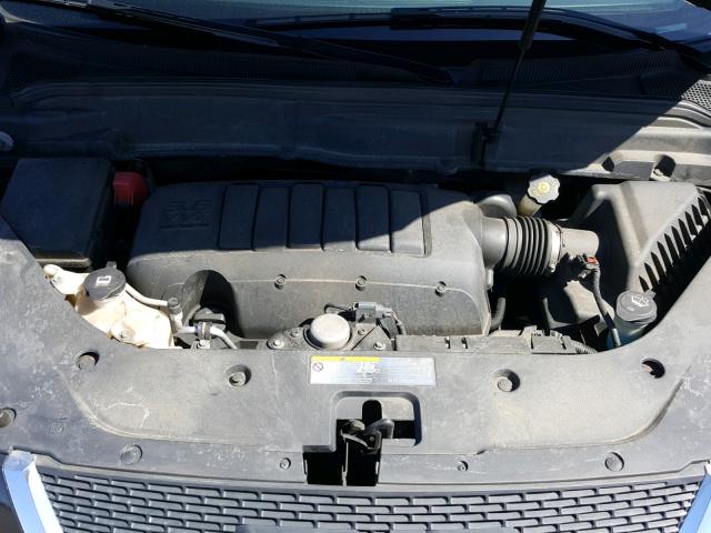 1GKKVRED4CJ178085 - 2012 GMC ACADIA SLT BLACK photo 7