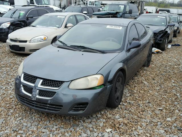 1B3EL36T44N124072 - 2004 DODGE STRATUS SE BLUE photo 2